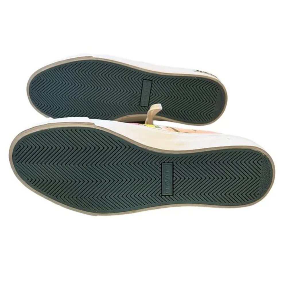 SeaVees Women’s Floral Canvas Sneakers in SIZE 7.5 Tropical Resort Pool Cruise - Picture 6 of 7